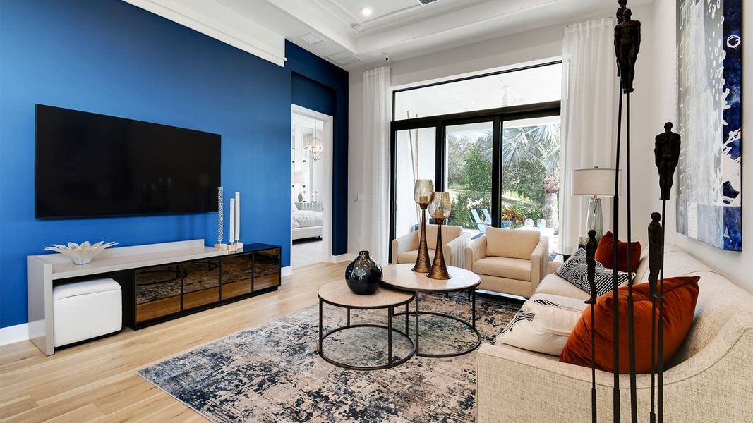 Furnished interior view inside a new home in Rivella, Port St. Lucie (Image 7).