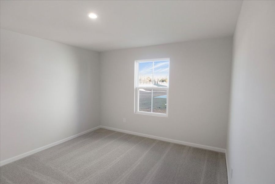 Spacious, unfurnished interior of a new home in Wren Woods 2-Story, Gray Court (Image 16).