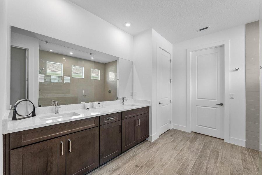 Furnished interior view inside a new home in Tradition - Telaro, Port St. Lucie (Image 26). Furnished interior view inside a new home in Tradition - Telaro, Port St. Lucie (Image 26).