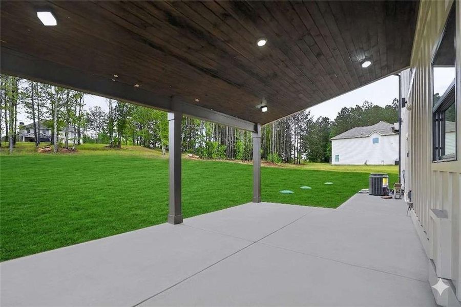 Exterior details and patio area of a home in , Fayetteville (Image 25).