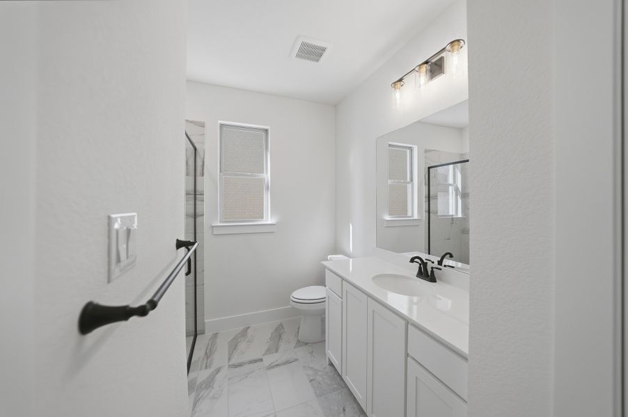 Furnished interior view inside a new home in Tavolo Park, Fort Worth (Image 6). Furnished interior view inside a new home in Tavolo Park, Fort Worth (Image 6).