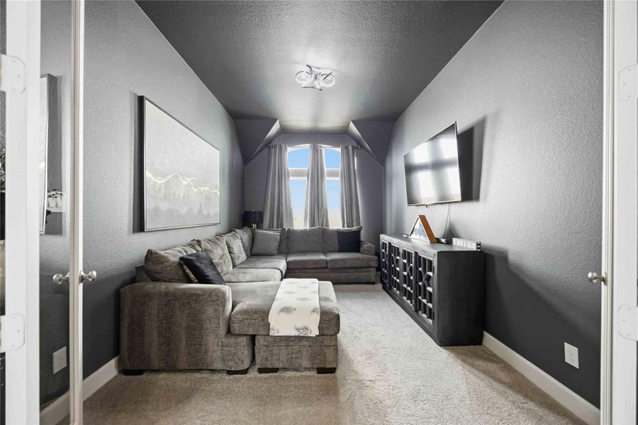 Furnished interior view inside a new home in , Manvel (Image 13). Furnished interior view inside a new home in , Manvel (Image 13).