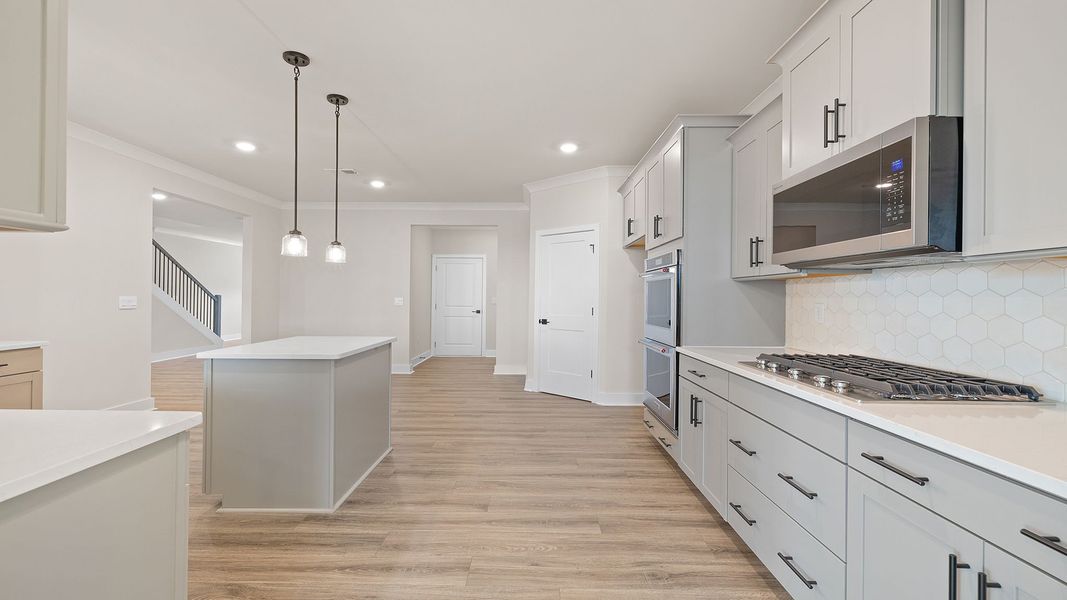 Furnished interior view inside a new home in Adams Glen, Greenville (Image 8).