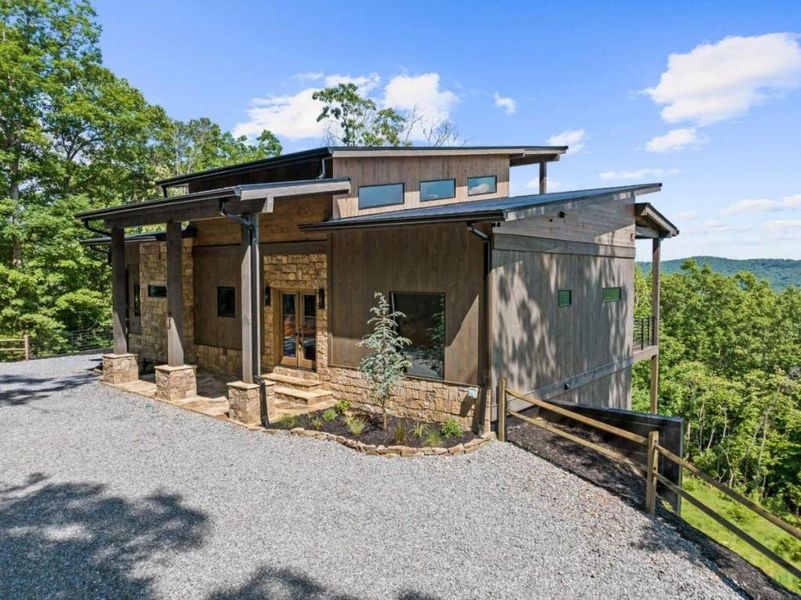 Exterior details and patio area of a home in , Morganton (Image 35). Exterior details and patio area of a home in , Morganton (Image 35).