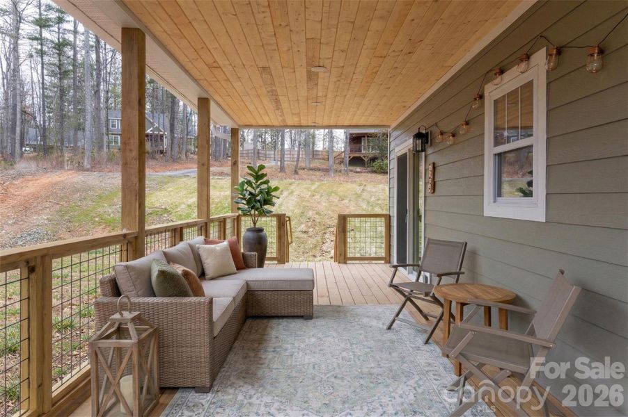 Exterior details and patio area of a home in , Fairview (Image 29).