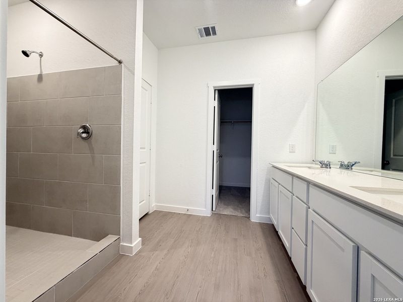 Furnished interior view inside a new home in Rose Valley, Converse (Image 7).