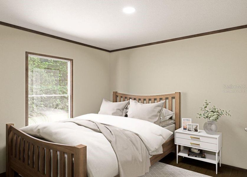 Furnished interior view inside a new home in , Satsuma (Image 6).