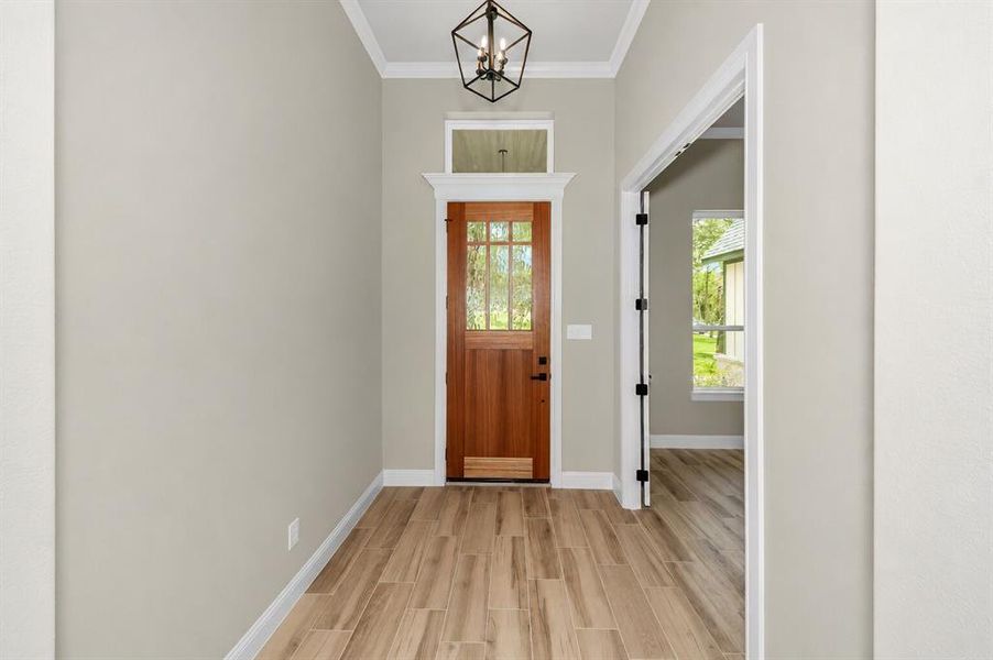 Spacious, unfurnished interior of a new home in , Poolville (Image 25).