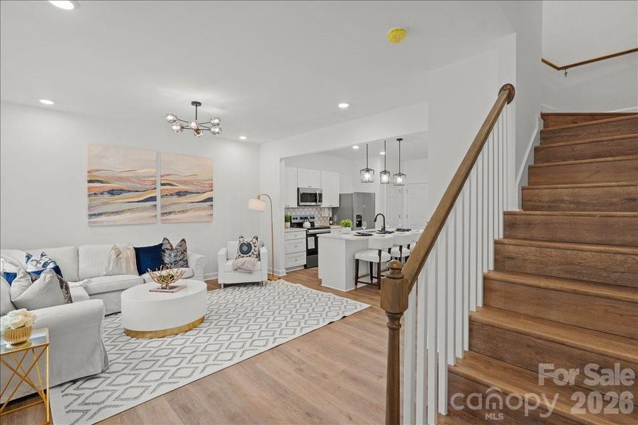 Staged floorplan in another location Staged floorplan in another location