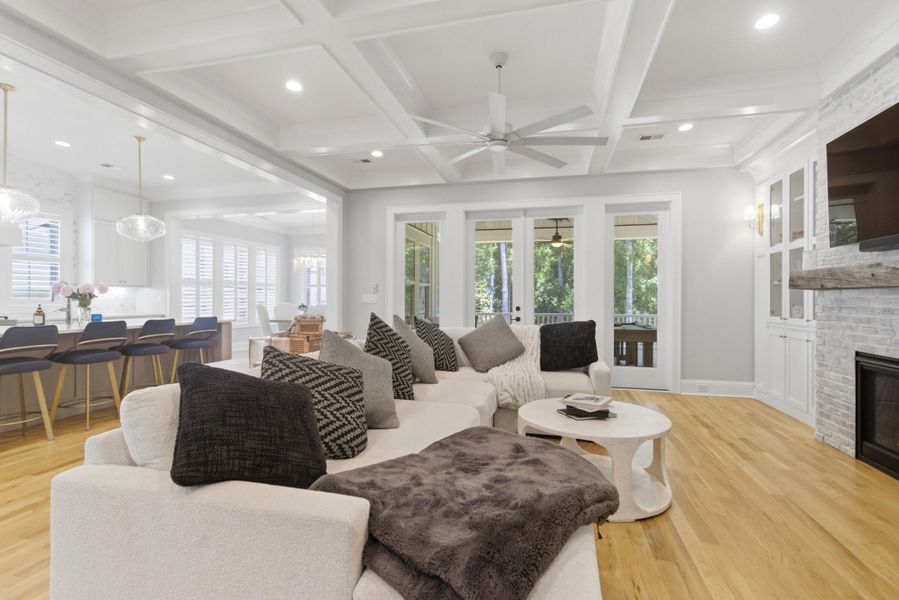 Furnished interior view inside a new home in , Mount Pleasant (Image 70).
