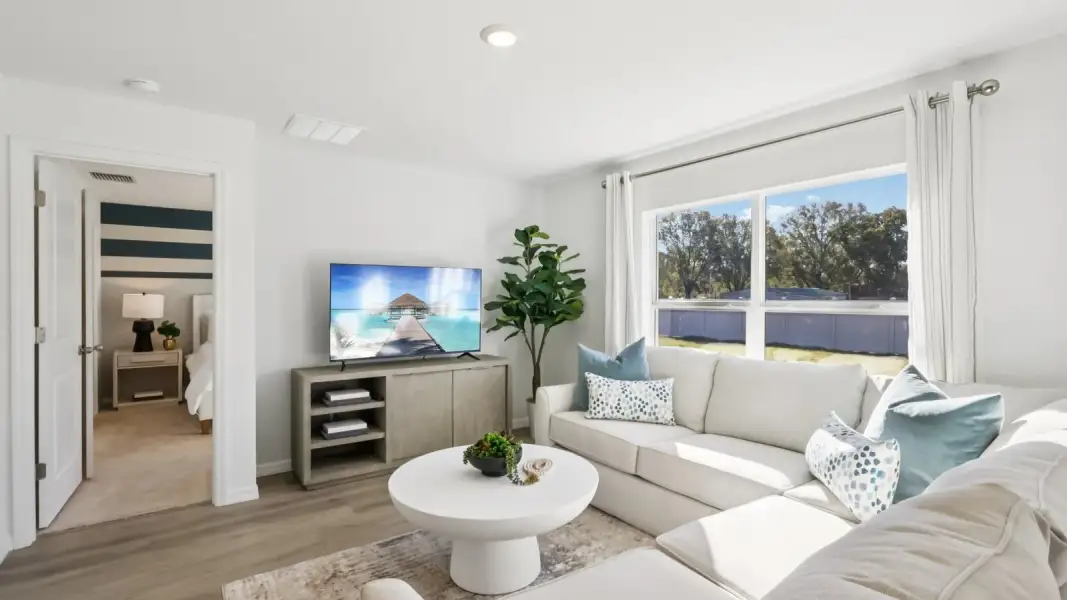 Furnished interior view inside a new home in Holloway Landing, Plant City (Image 7).