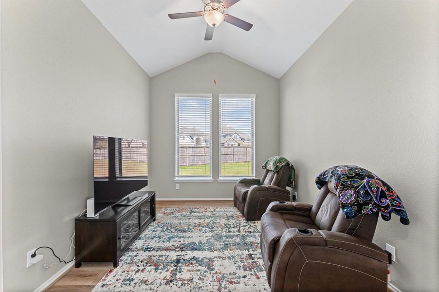 Furnished interior view inside a new home in The Trails, New Caney (Image 11). Furnished interior view inside a new home in The Trails, New Caney (Image 11).