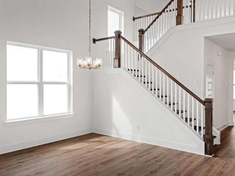 Spacious, unfurnished interior of a new home in Woods Crossing, Gallatin (Image 58).