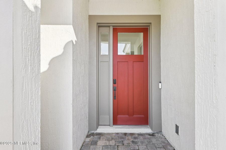 Exterior details and patio area of a home in Tamaya, Jacksonville (Image 3). Exterior details and patio area of a home in Tamaya, Jacksonville (Image 3).