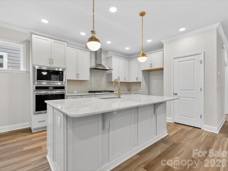 Furnished interior view inside a new home in Whitley Preserve – Park Collection, Mint Hill (Image 5).