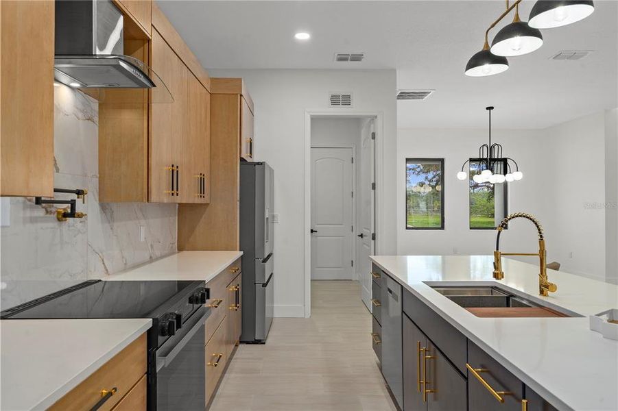 Furnished interior view inside a new home in , New Port Richey (Image 12).