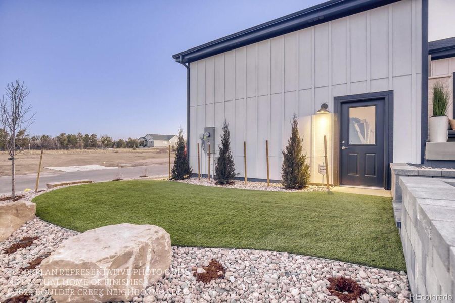 Exterior details and patio area of a home in , Fort Collins (Image 25).
