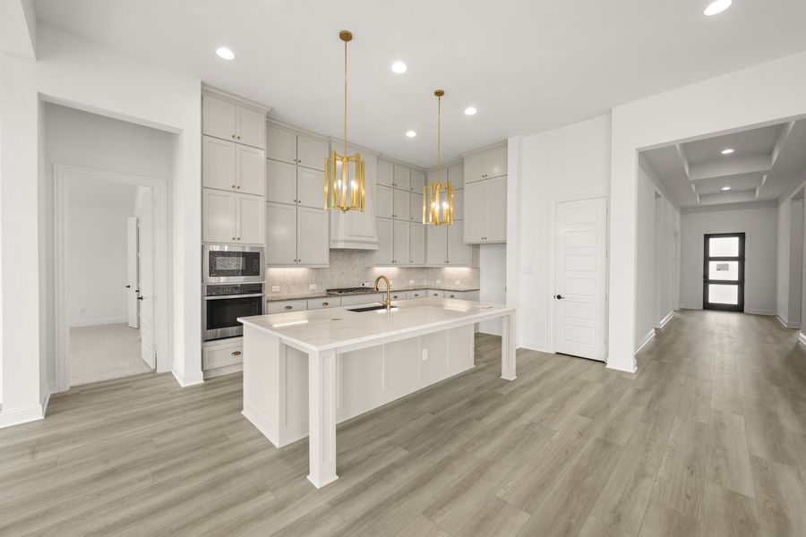 Furnished interior view inside a new home in Redden Farms, Midlothian (Image 8).