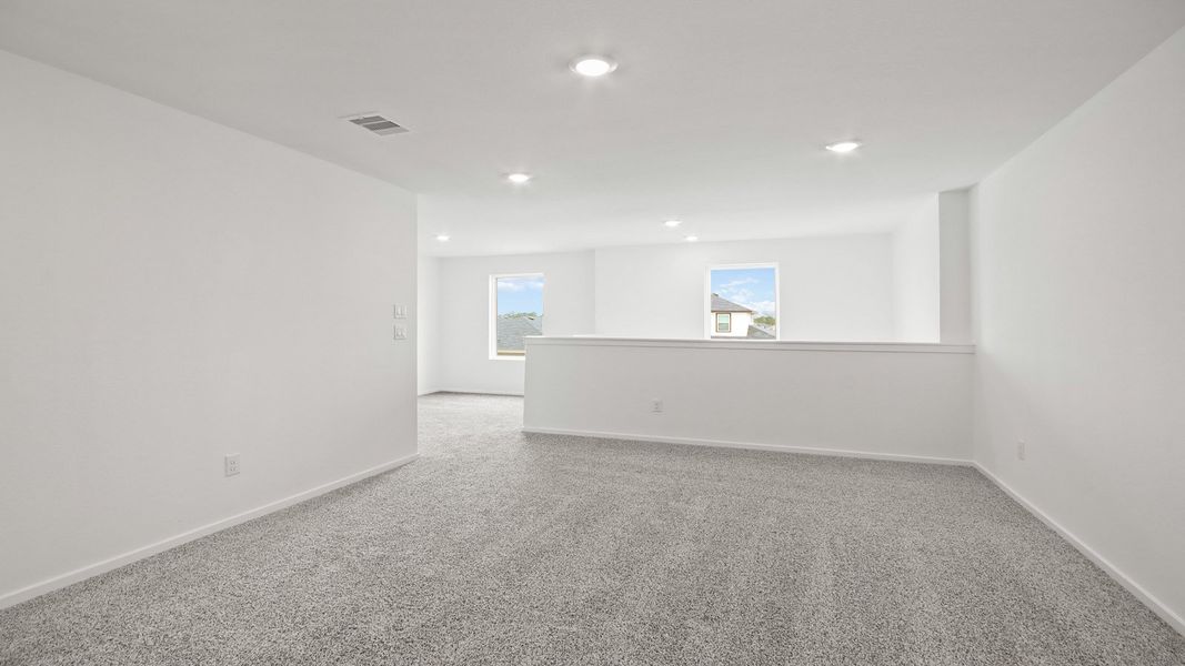 Representative unfurnished interior of a home built from the Callahan by D.R. Horton in Mill Creek, Magnolia (Image 18).