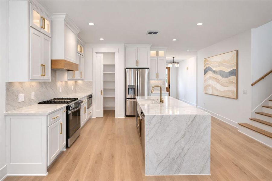 Furnished interior view inside a new home in , Pottsboro (Image 5).