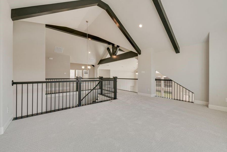 Spacious, unfurnished interior of a new home in Monterra, Fate (Image 37).