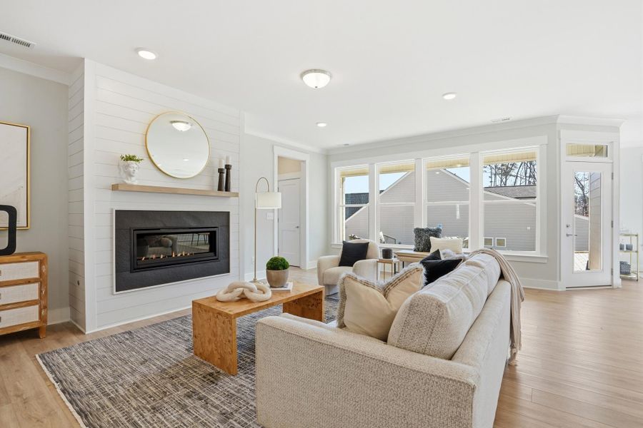 Furnished interior view inside a new home in Rone Creek, Waxhaw (Image 40).