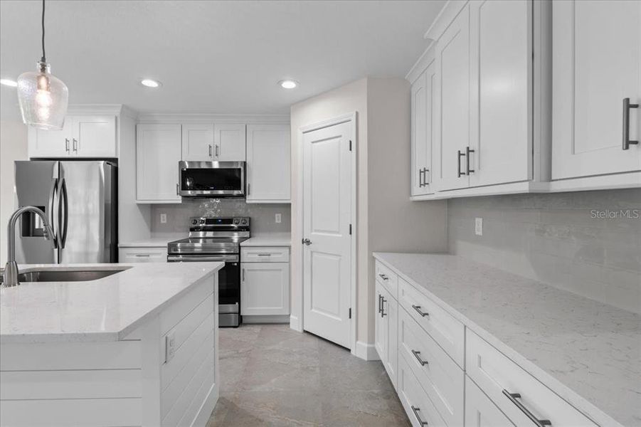 Furnished interior view inside a new home in , Englewood (Image 6). Furnished interior view inside a new home in , Englewood (Image 6).