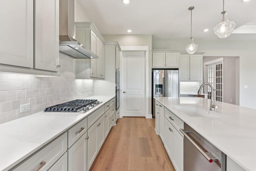 Furnished interior view inside a new home in Sun City Texas, Georgetown (Image 10).