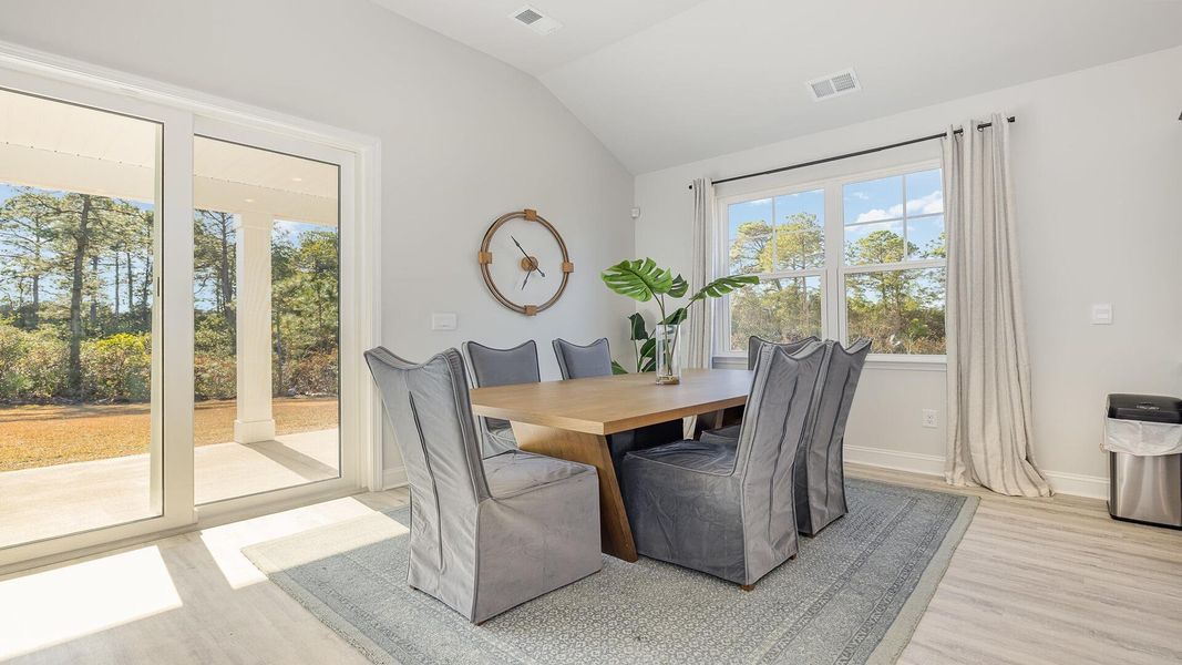 Furnished interior view inside a new home in Pine Hills at Cane Bay, Summerville (Image 23).