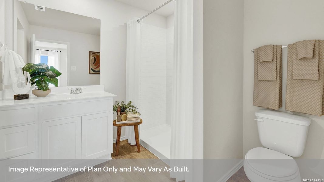 Furnished interior view inside a new home in Lantana, Lockhart (Image 8).