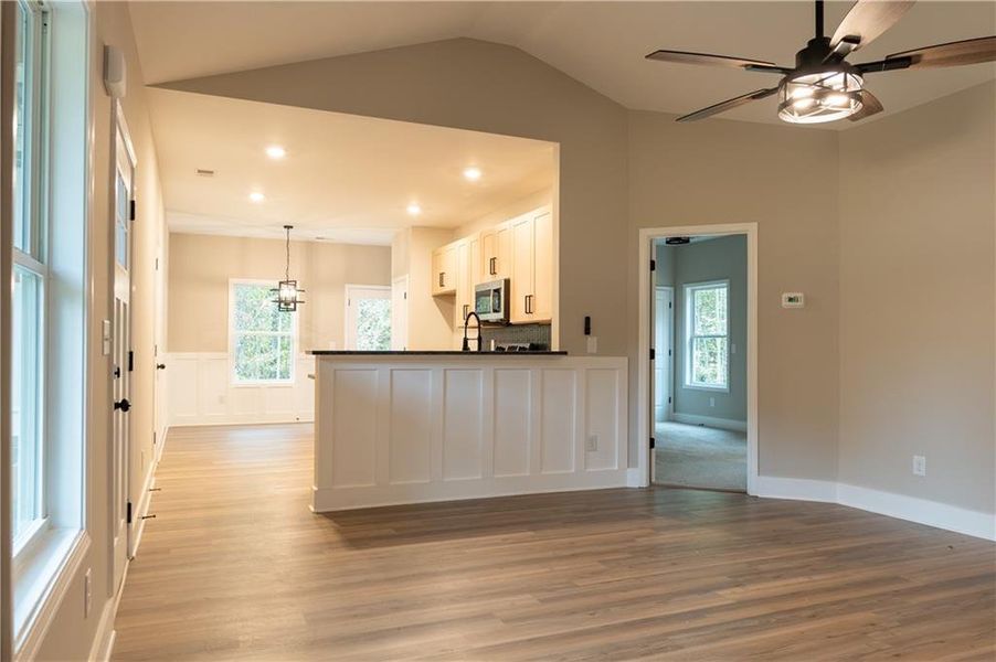 Furnished interior view inside a new home in , Dallas (Image 7). Furnished interior view inside a new home in , Dallas (Image 7).