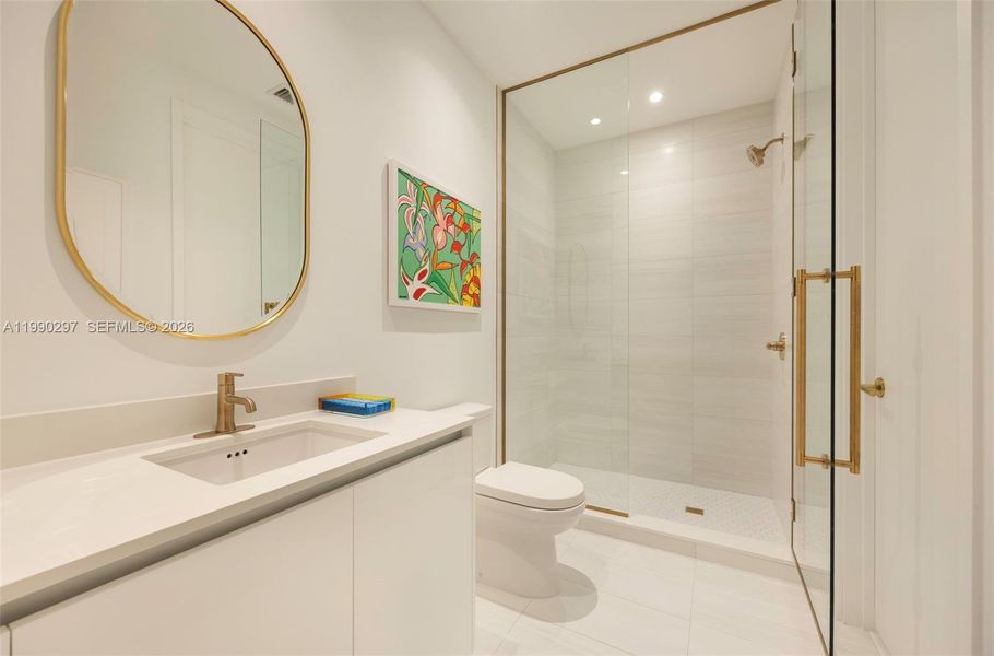 Furnished interior view inside a new home in Mr. C Residences, Miami (Image 6).