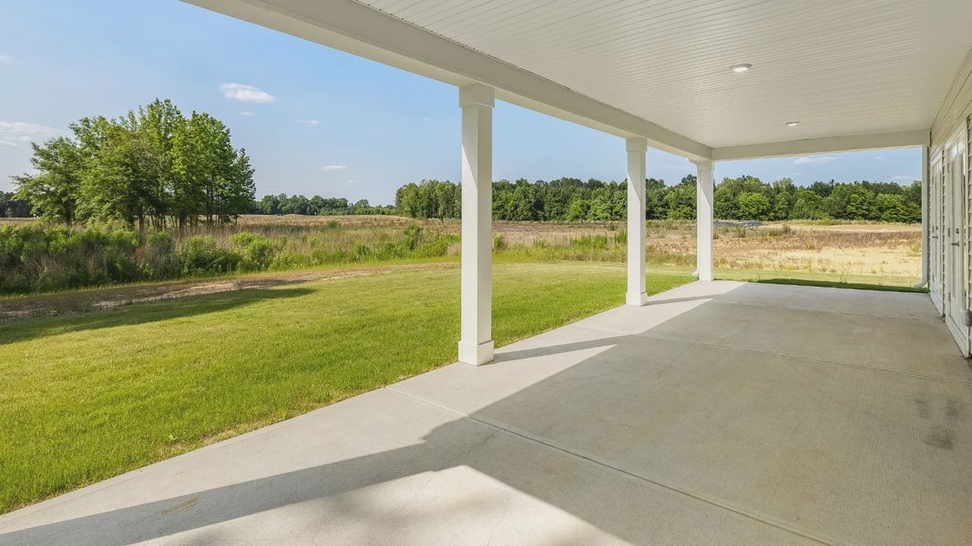 Furnished interior view inside a new home in Station Pointe, Angier (Image 14).