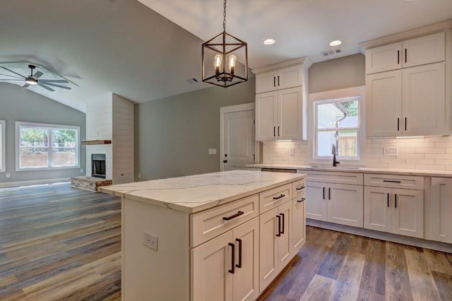 Furnished interior view inside a new home in , Monroe (Image 7).