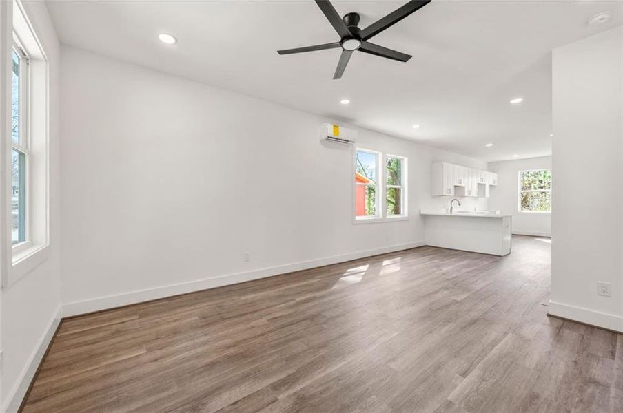 Spacious, unfurnished interior of a new home in , Atlanta (Image 9). Spacious, unfurnished interior of a new home in , Atlanta (Image 9).