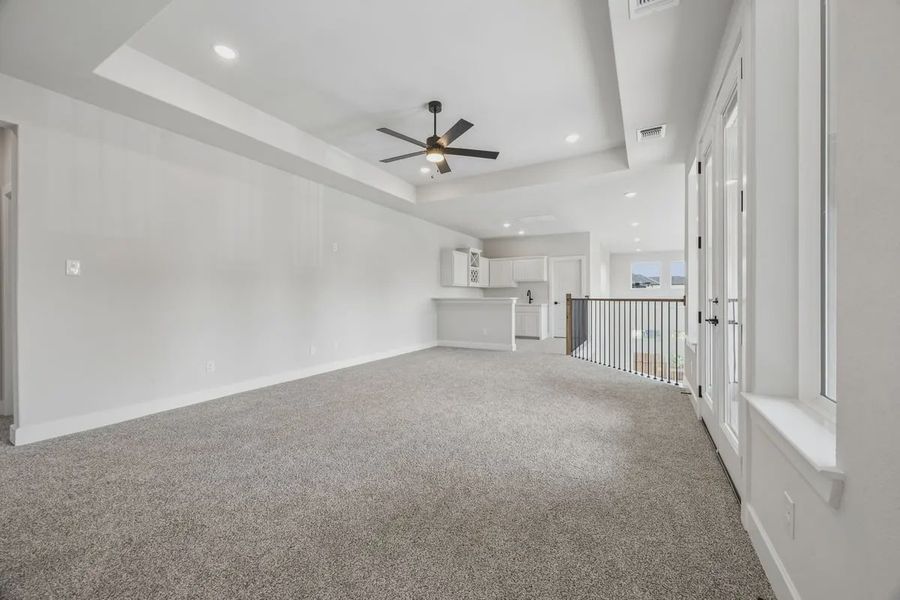 Spacious, unfurnished interior of a new home in The Grove Frisco, Frisco (Image 19).
