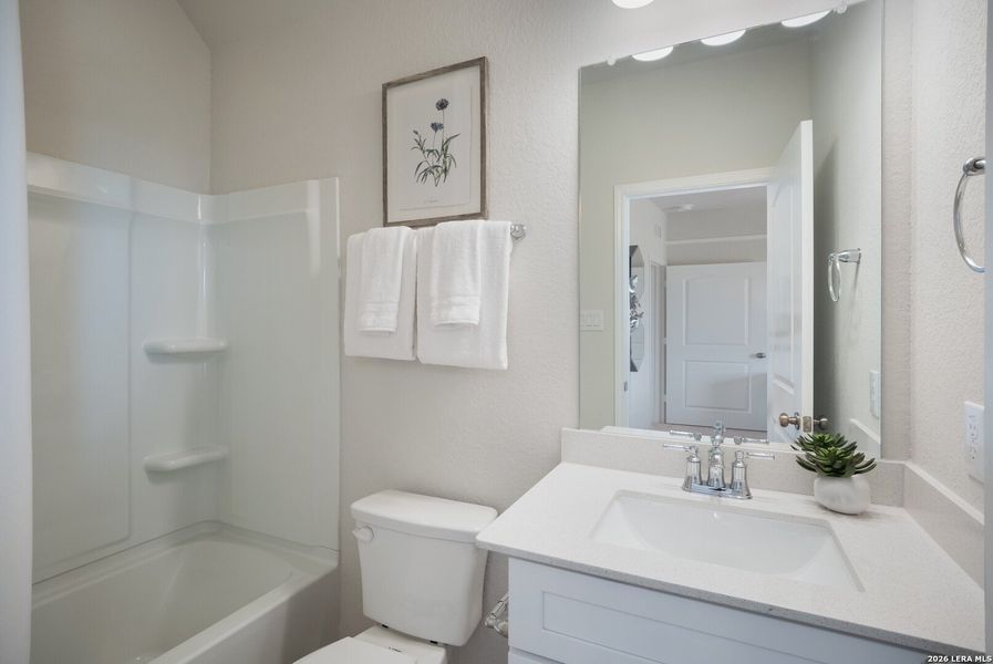 Furnished interior view inside a new home in Horizon Ridge, San Antonio (Image 6).