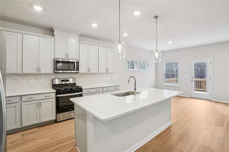 Furnished interior view inside a new home in Hemingway - Reserve Series, Cumming (Image 12).