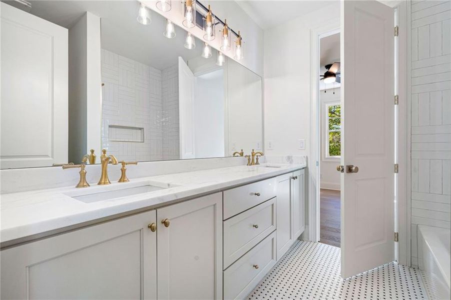 Furnished interior view inside a new home in , Brookhaven (Image 11).