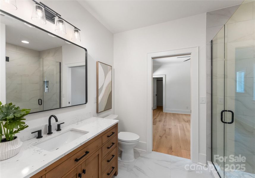 Furnished interior view inside a new home in , Denver (Image 35).