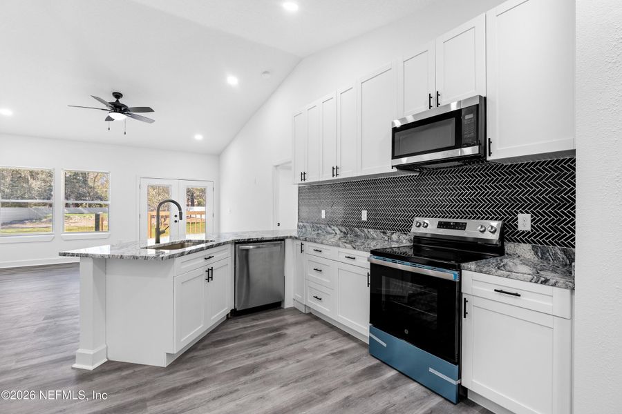 Furnished interior view inside a new home in , Jacksonville (Image 7).