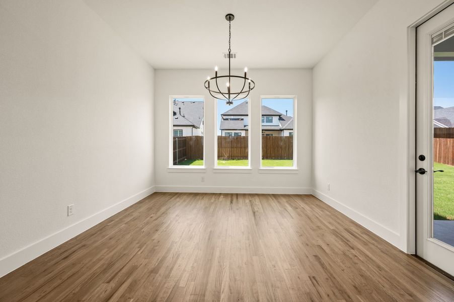 Spacious, unfurnished interior of a new home in Parks of Aledo, Aledo (Image 33).