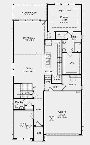 Additional Highlights Include: open stair railing.