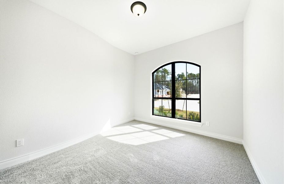 Spacious, unfurnished interior of a new home in The Highlands 55′, Porter (Image 39).