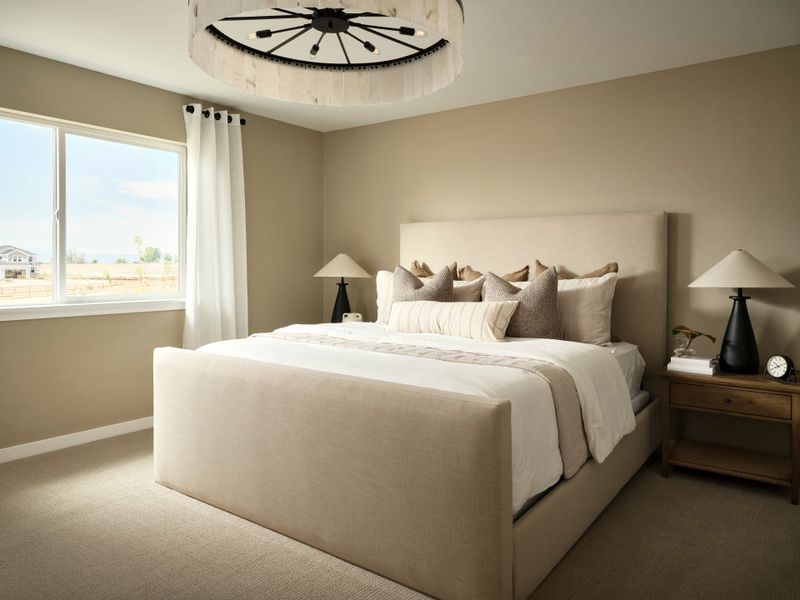 Representative furnished interior of a home built from the Pathmaker by Pulte Homes in Murata Farms, Fort Lupton (Image 6). Representative furnished interior of a home built from the Pathmaker by Pulte Homes in Murata Farms, Fort Lupton (Image 6).