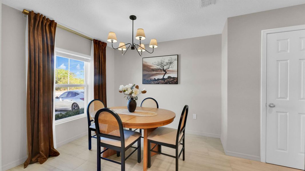 Furnished interior view inside a new home in , Port St. Lucie (Image 17). Furnished interior view inside a new home in , Port St. Lucie (Image 17).