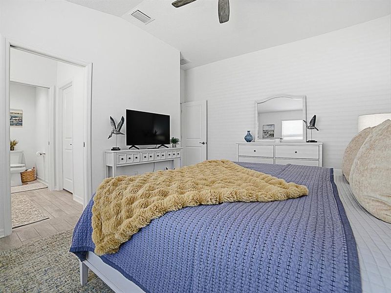 Furnished interior view inside a new home in , The Villages (Image 31).