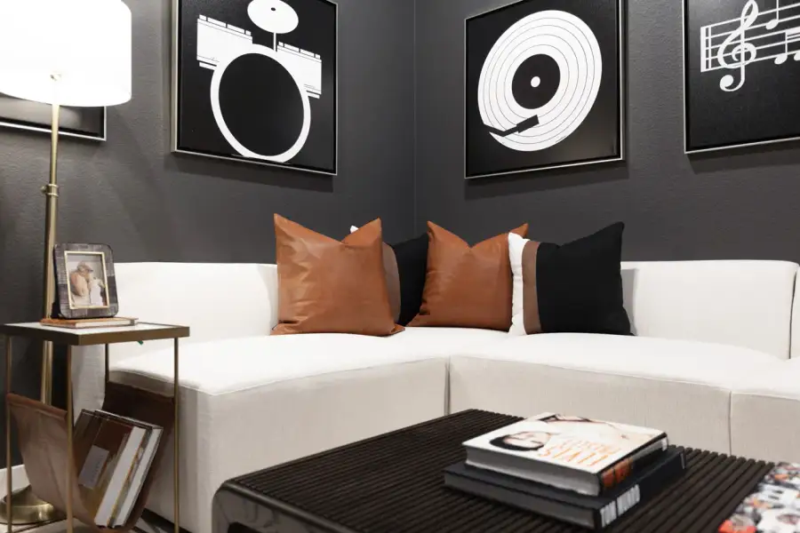 Representative Entertainment Room - some options shown Representative Entertainment Room - some options shown