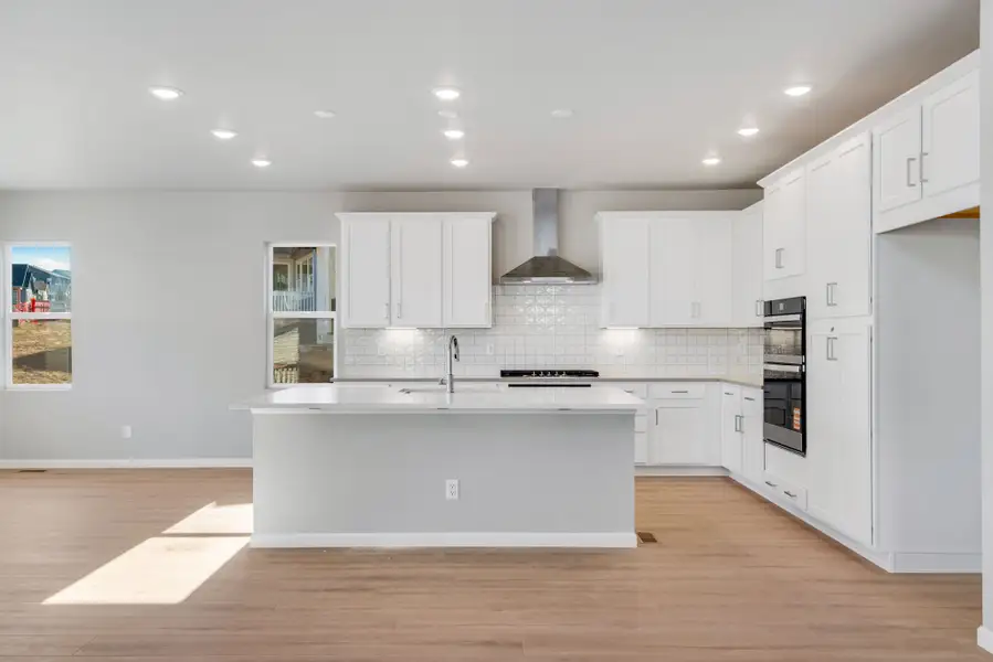 Furnished interior view inside a new home in Sterling Ranch, Littleton (Image 3). Furnished interior view inside a new home in Sterling Ranch, Littleton (Image 3).