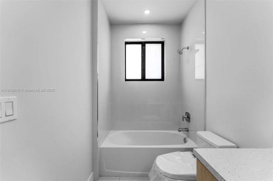 Furnished interior view inside a new home in , Miami (Image 9).